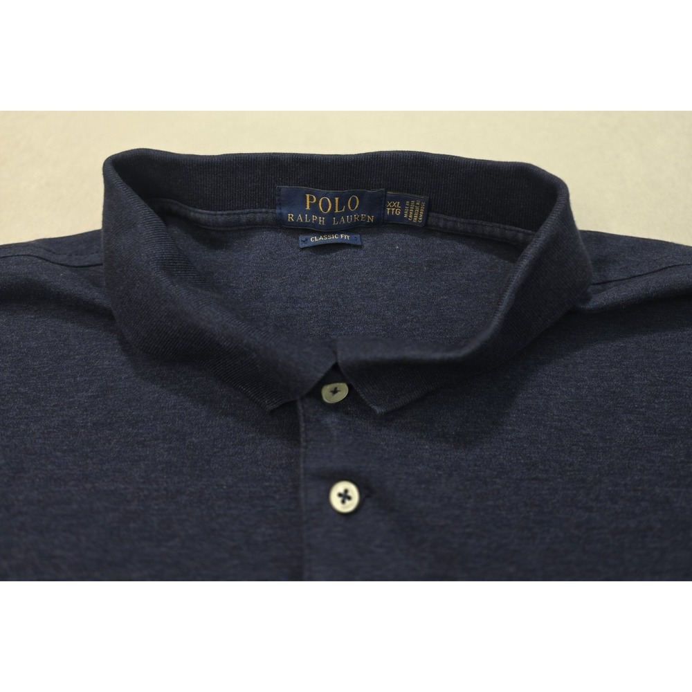 Polo Ralph Lauren Long Sleeve Polo Shirt L Mens 2XL LIMITED USE Classic Fit Soft - Picture 9 of 9